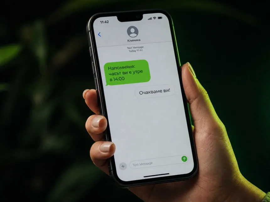 SMS напомняне за запазен час